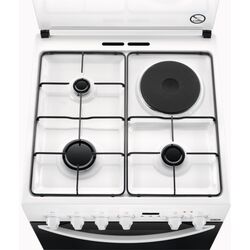 Комбинированная плита Zanussi ZCM65338WA (White) Thumb