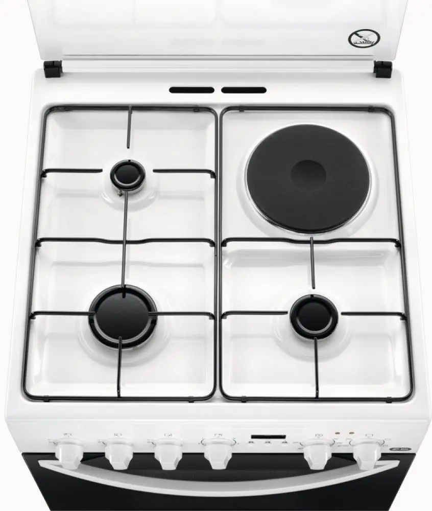 Комбинированная плита Zanussi ZCM65338WA (White) - 3