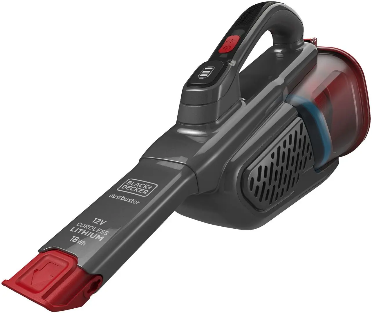 Aspirator de mana cu acumulator Black&Decker BHHV315J (Grey/Red)