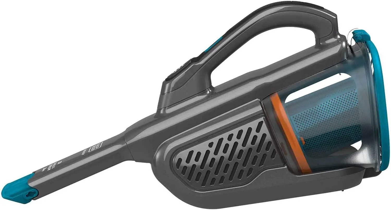Aspirator de mana cu acumulator Black+Decker BHHV320B-QW (Black/Blue)