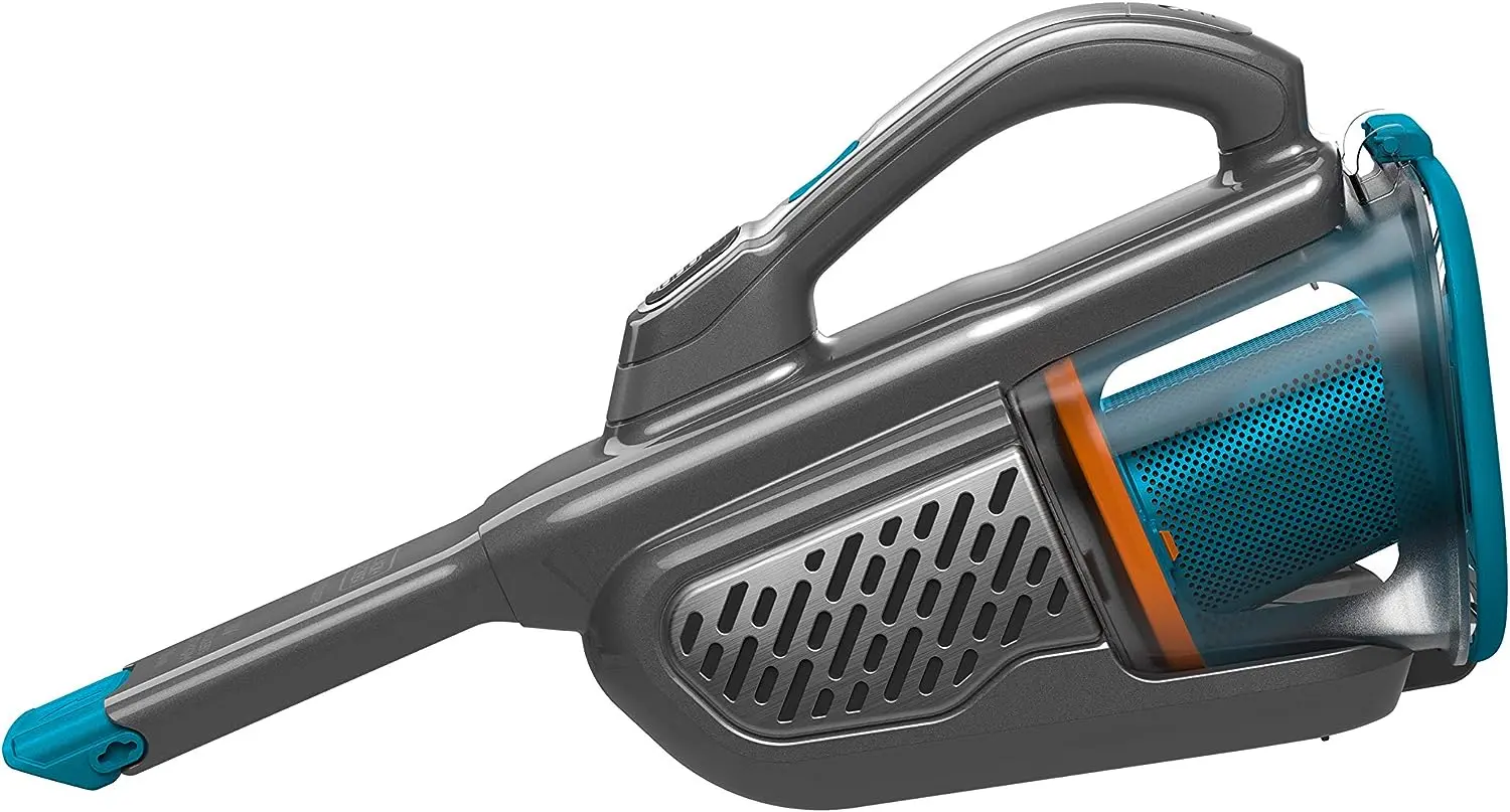 Aspirator de mana cu acumulator Black+Decker BHHV520BF (Black/Blue)