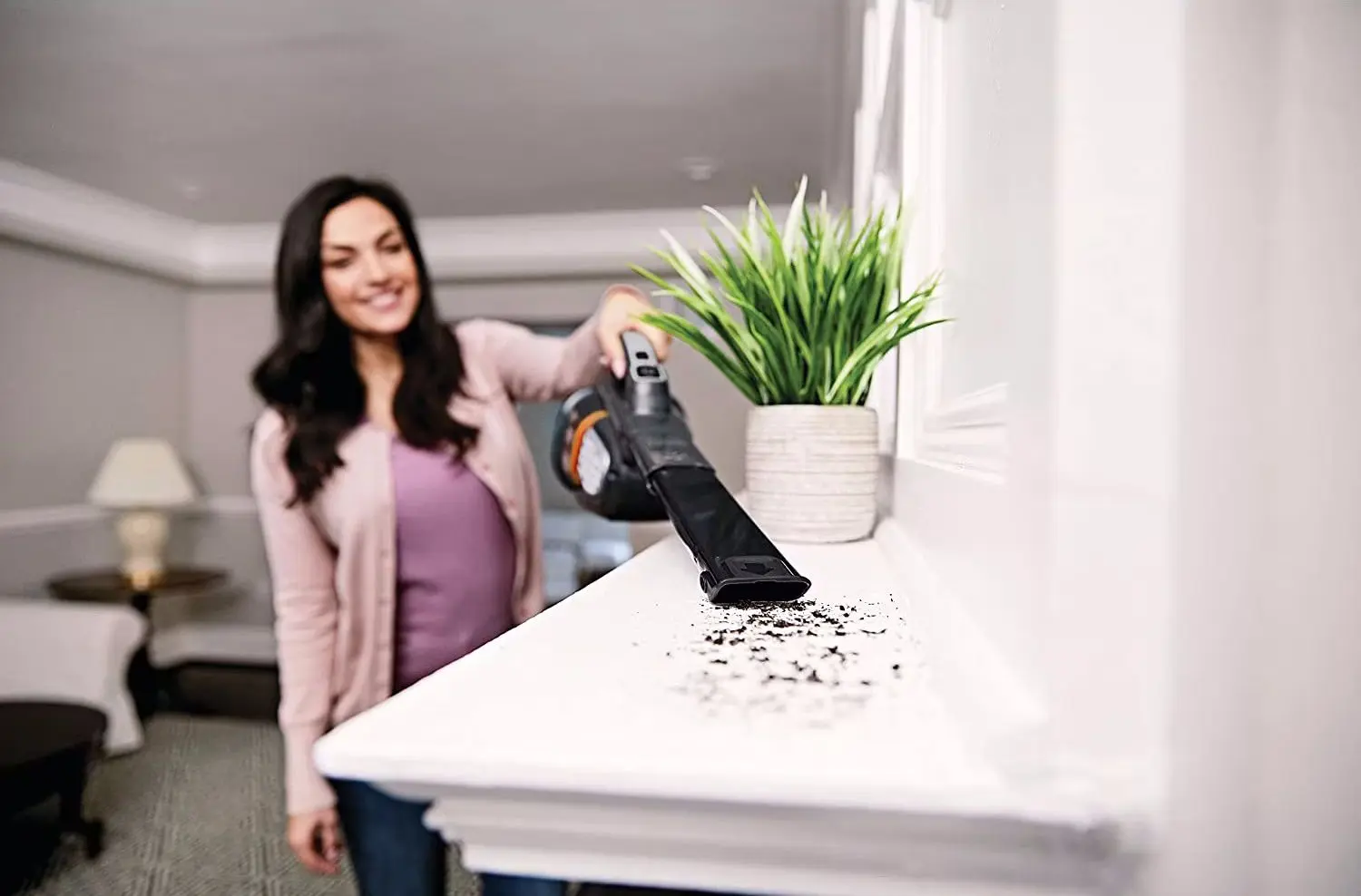 Аккумуляторный ручной пылесос Black+Decker BHHV520JF-QW (Grey) - 3