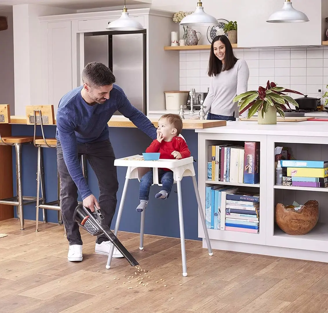 Аккумуляторный ручной пылесос Black+Decker BHHV520JF-QW (Grey) - 5