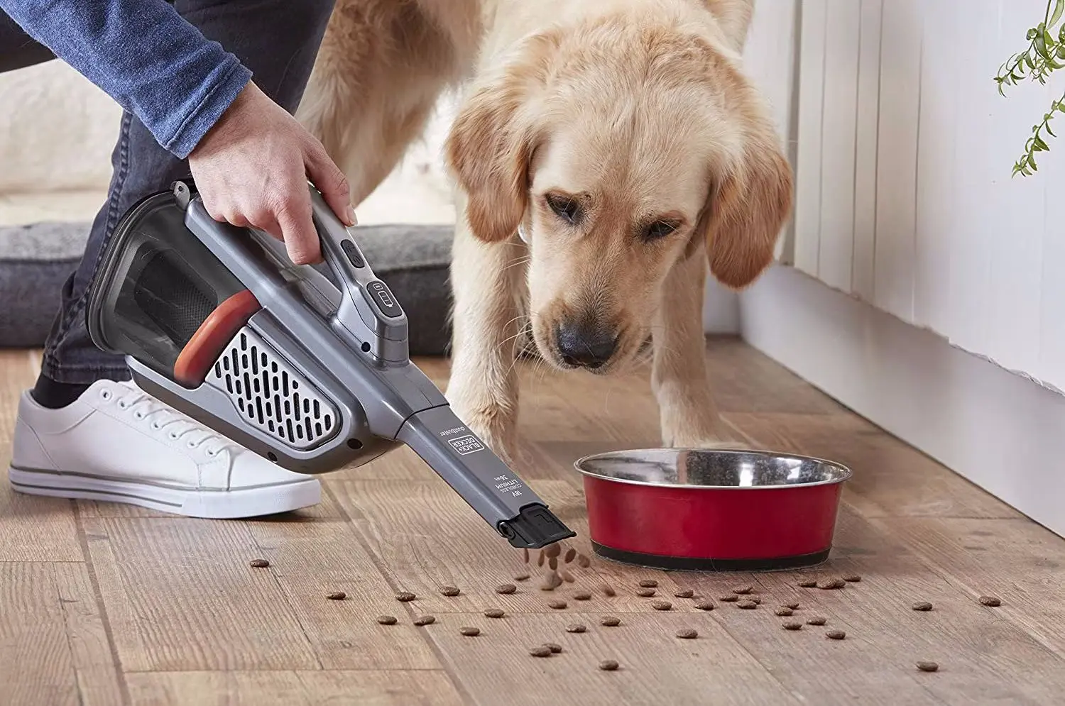 Аккумуляторный ручной пылесос Black+Decker BHHV520JF-QW (Grey) - 6