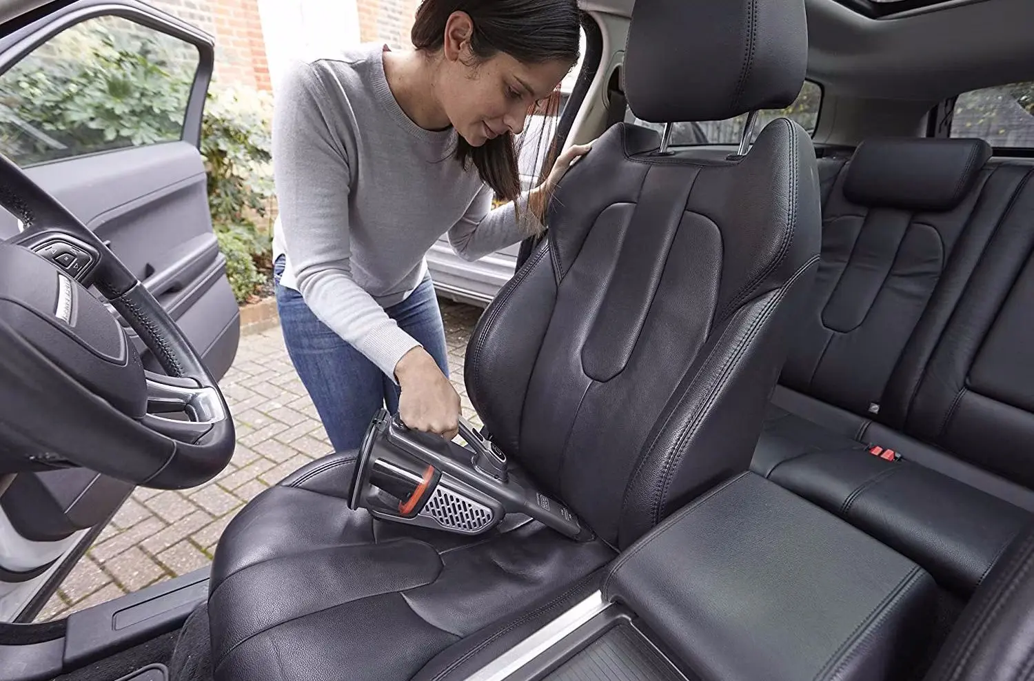 Аккумуляторный ручной пылесос Black+Decker BHHV520JF-QW (Grey) - 7