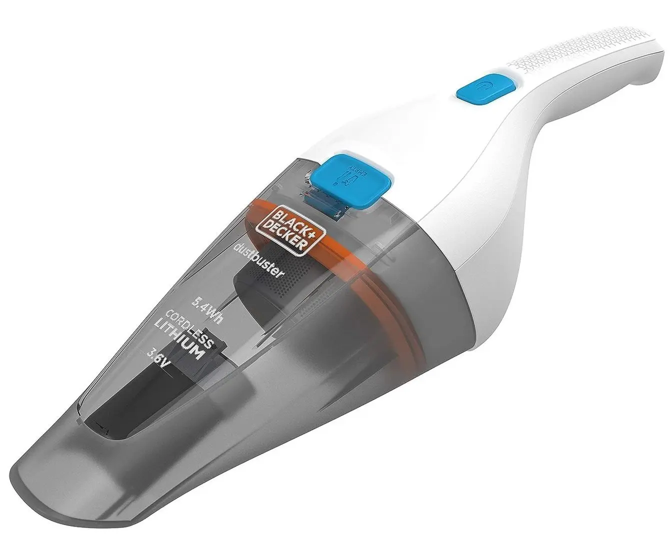 Aspirator de mana cu acumulator Black&Decker NVC115JL (White/Grey)