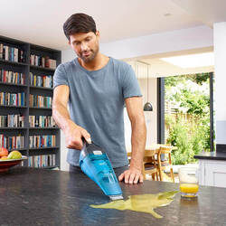 Портативный пылесос Black&Decker WDC215WA (Titanium Blue) Thumb