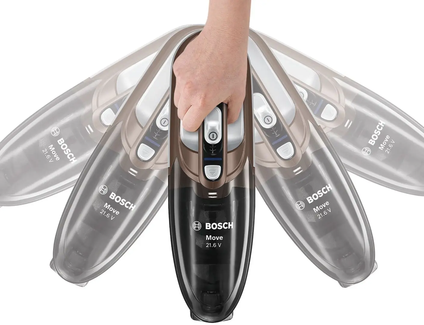 Aspirator portabil Bosch Move BHN2140L (Brown) - 2