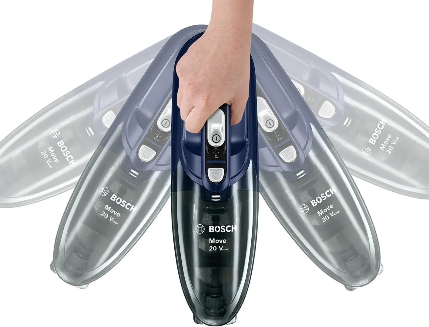 Aspirator de mana Bosch Move BHN20L (Blue)