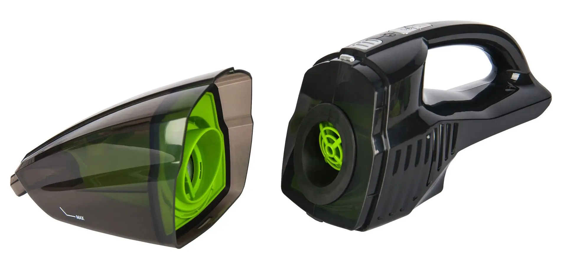 Aspirator de mana cu acumulator GreenWorks G24HV (Black)