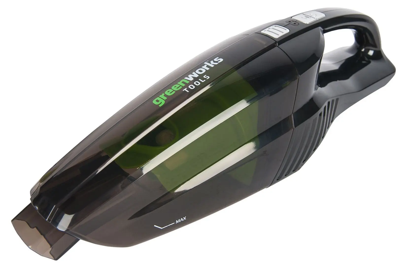 Aspirator de mana cu acumulator GreenWorks G24HV (Black)