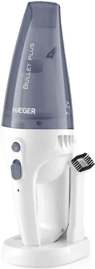 Ручной пылесос Haeger Bullet Plus PV-45G.004A (Gray/White)