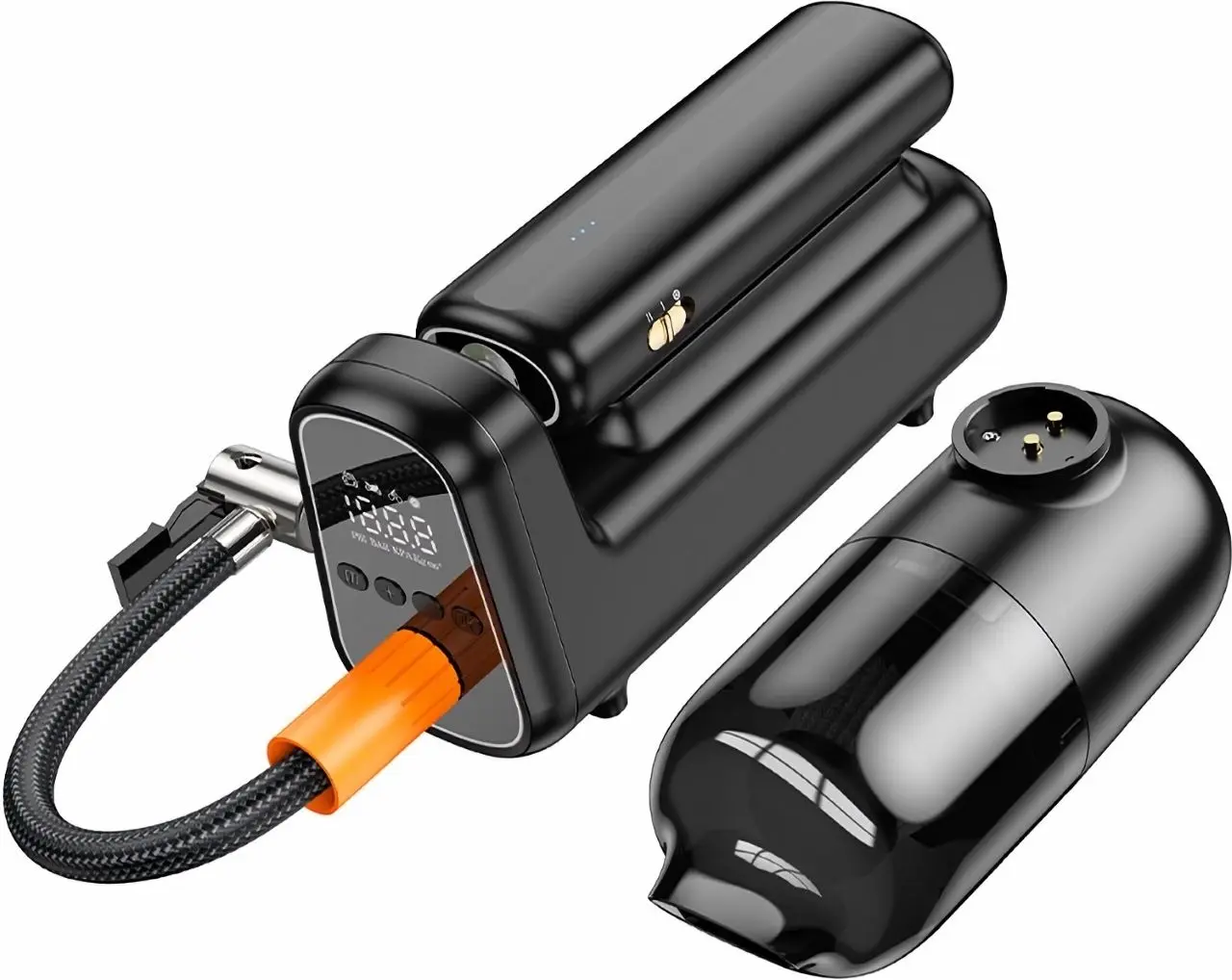 Автомобильный пылесос 5в1 Hoco DPH05 Cool (Black)