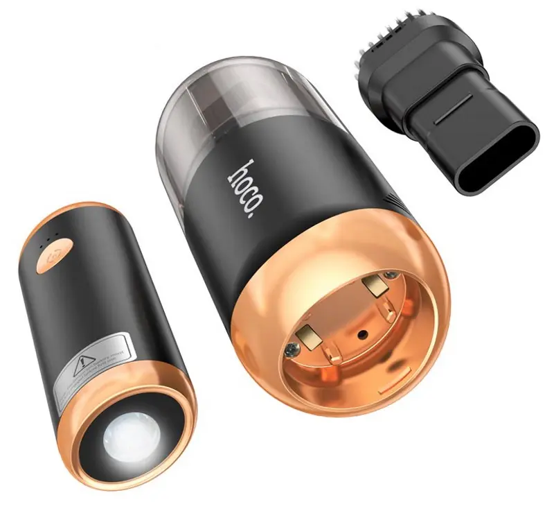 Aspirator auto Hoco DI31 (Black/Gold)