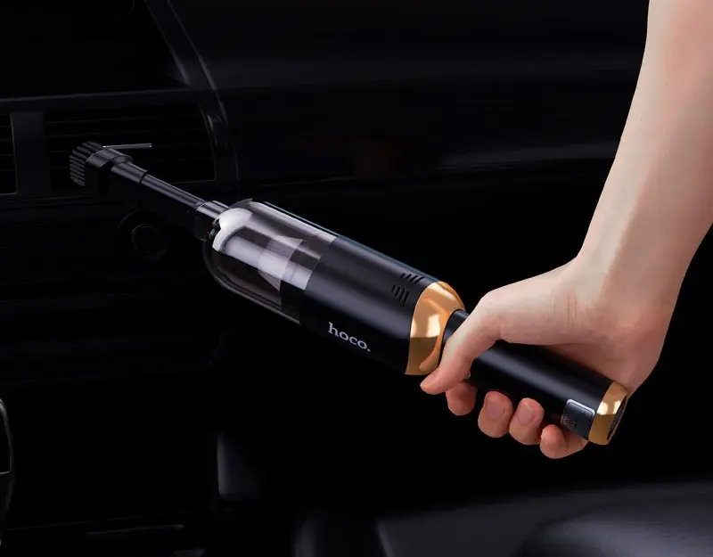Aspirator auto Hoco DI31 (Black/Gold)