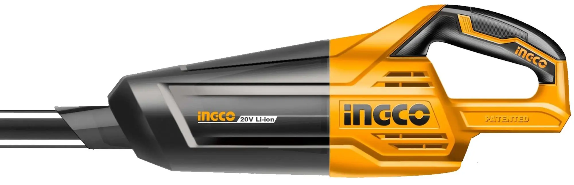 Aspirator cu acumulator Ingco CVLI2001 (Black/Yellow)