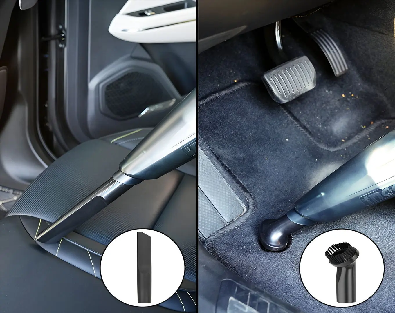 Аккумуляторный ручной пылесос Ingco CVLI201261 (Yellow/Black)