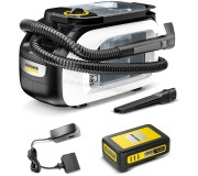 Aspirator cu spalare Karcher SE 3-18 Compact Home Battery + Kit 1.081-506.01 (White)