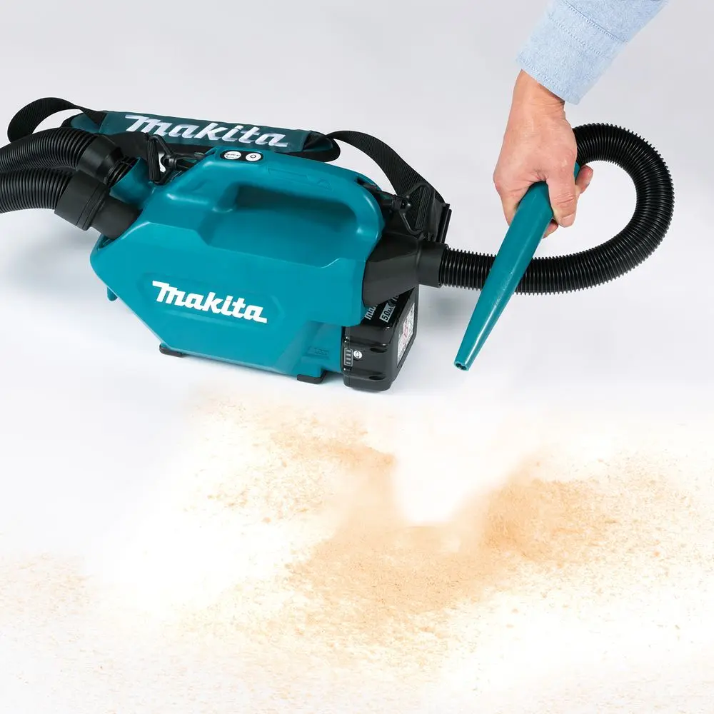 Аккумуляторный пылесос Makita DCL184Z (Blue) - 7