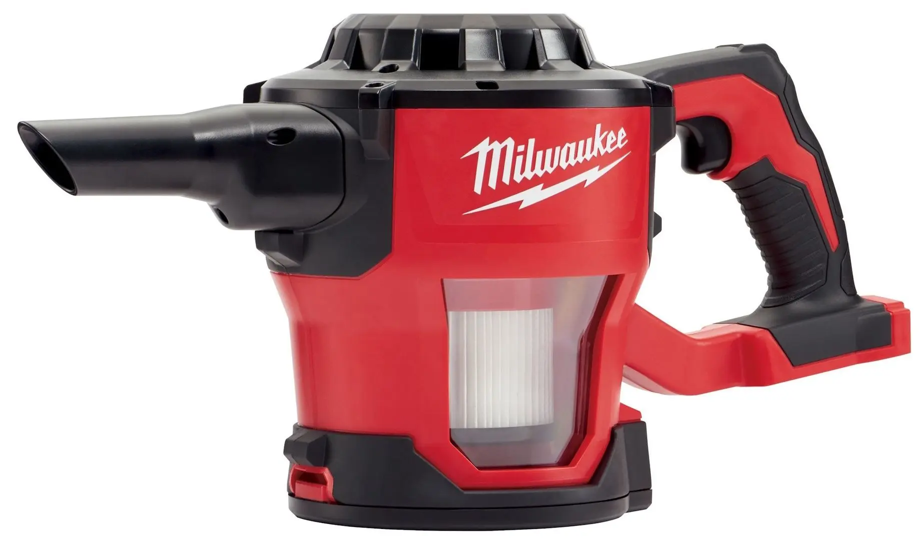 Aspirator de mana cu acumulator Milwaukee M18CV-0 Solo (Red/Black)
