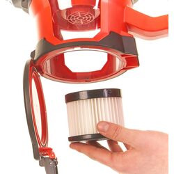 Aspirator de mana cu acumulator Milwaukee M18CV-0 Solo (Red/Black) Thumb