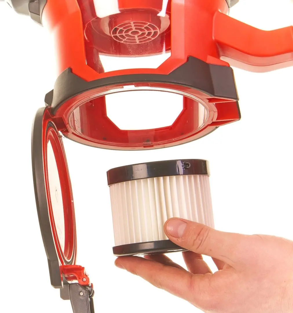 Aspirator de mana cu acumulator Milwaukee M18CV-0 Solo (Red/Black)