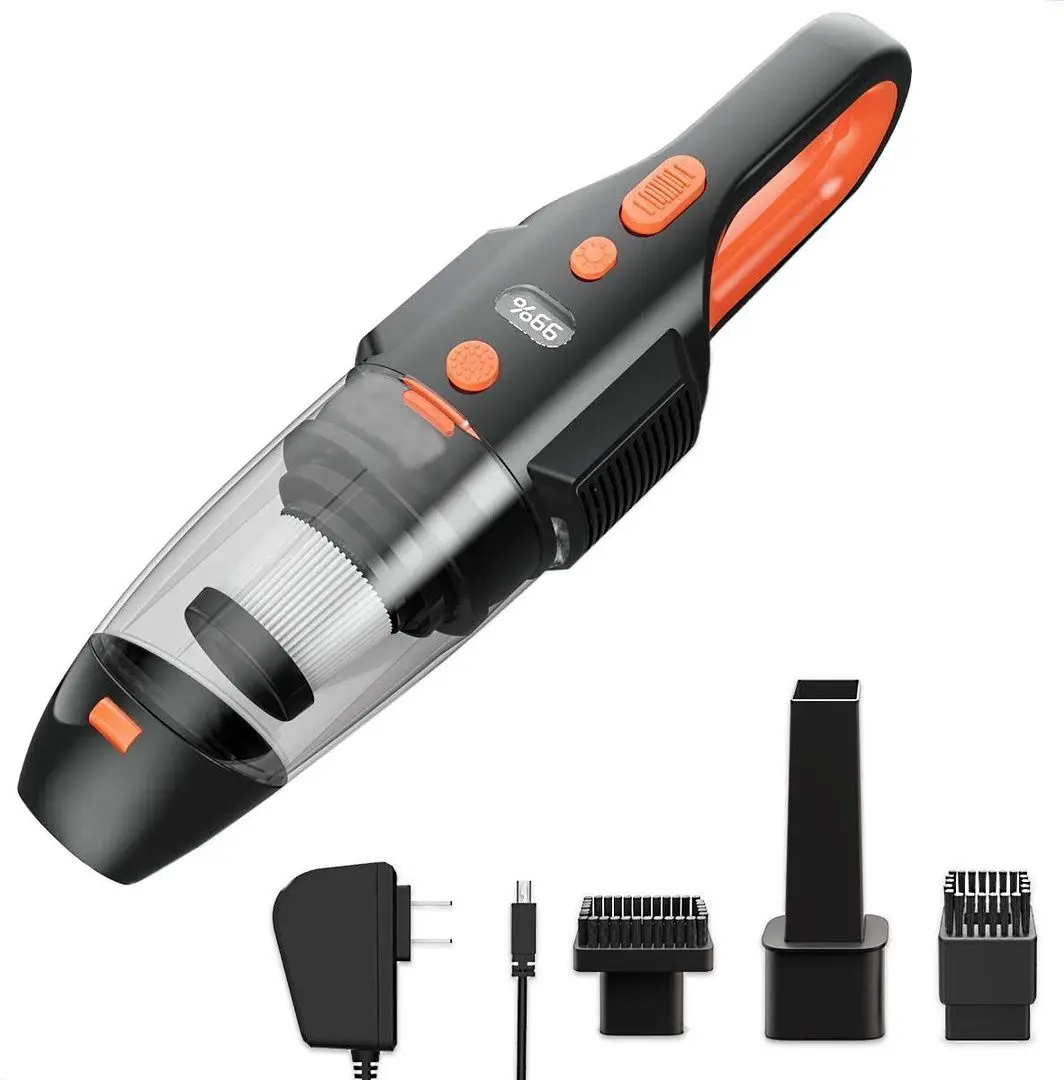 Автомобильный пылесос Procart DW180 (Black/Orange)