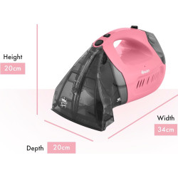 Ручной моющий пылесос Swan SC18410QOCN (Black/Pink) Thumb
