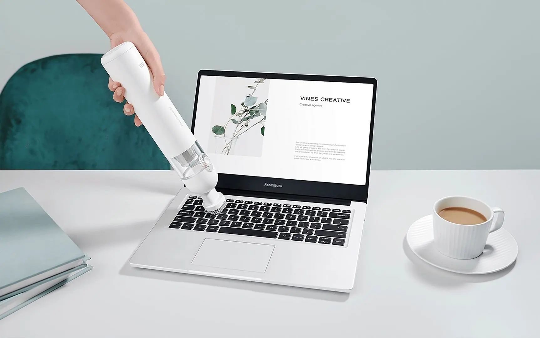 Портативный пылесос Xiaomi Mi Vacuum Cleaner Mini (White)