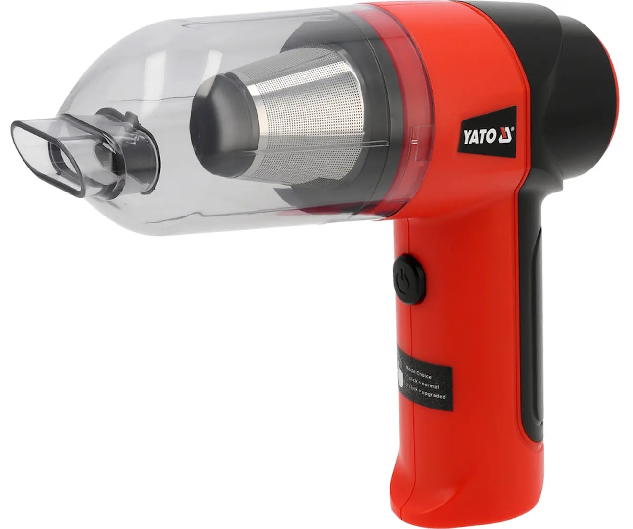 Автомобильный пылесос Yato YT-85687 (Red/Black)