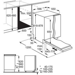 Masina de spalat vase incorporabila AEG FSB53907Z Thumb