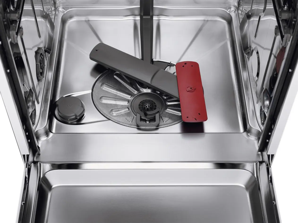 Встраиваемая посудомоечная машина AEG FSE73727P (Black/Silver)