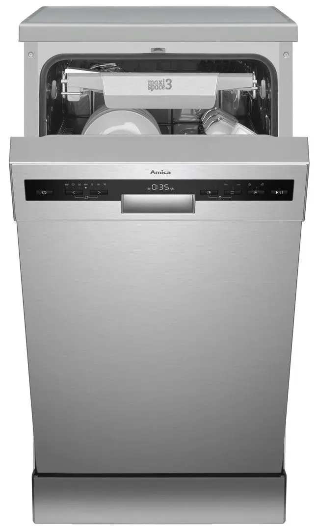 Посудомоечная машина Amica DFM44C7EOqSH (Inox)