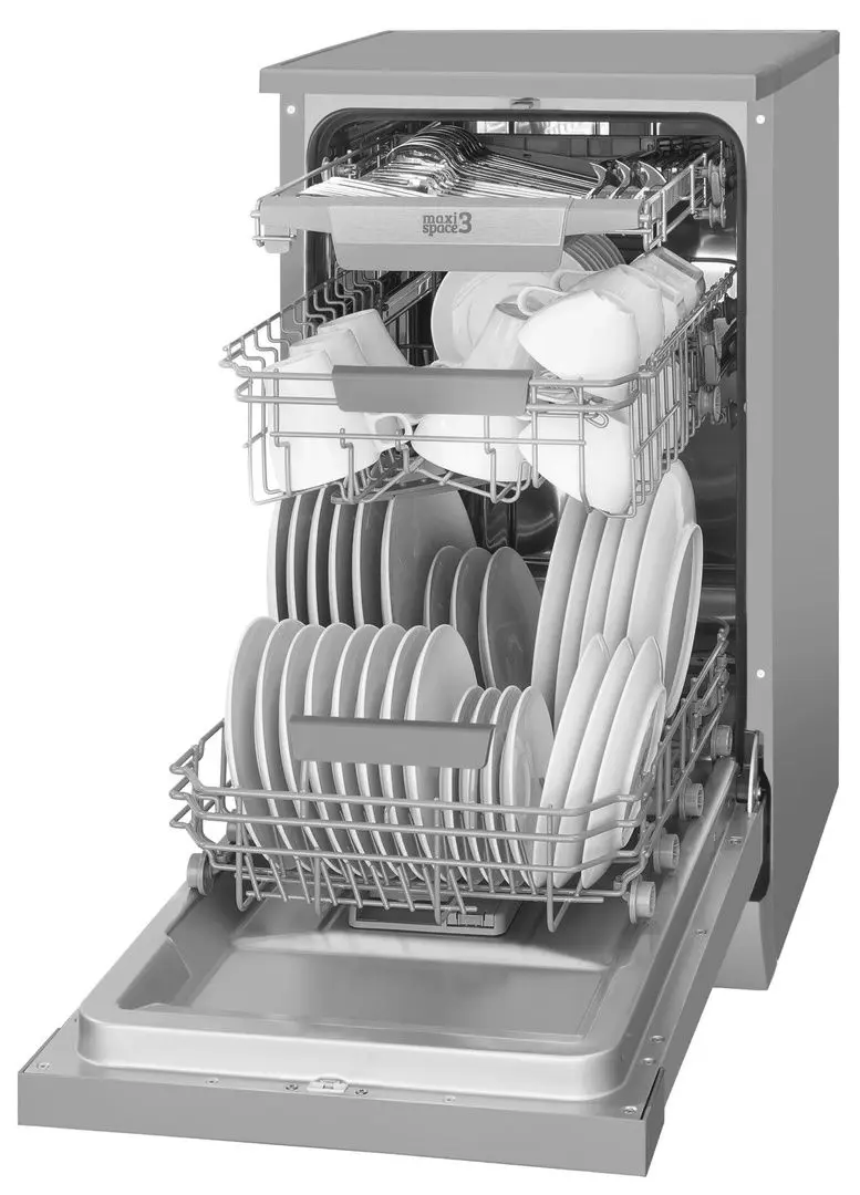 Посудомоечная машина Amica DFM44C7EOqSH (Inox)