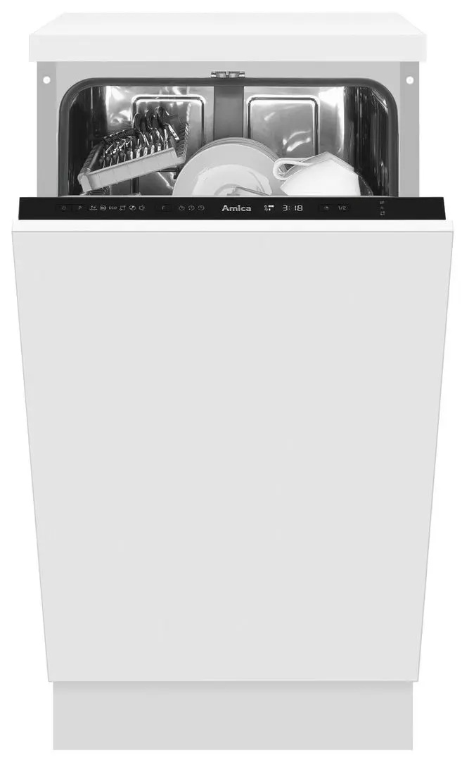 Masina de spalat vase incorporabila Amica DIM42E6qH (White)