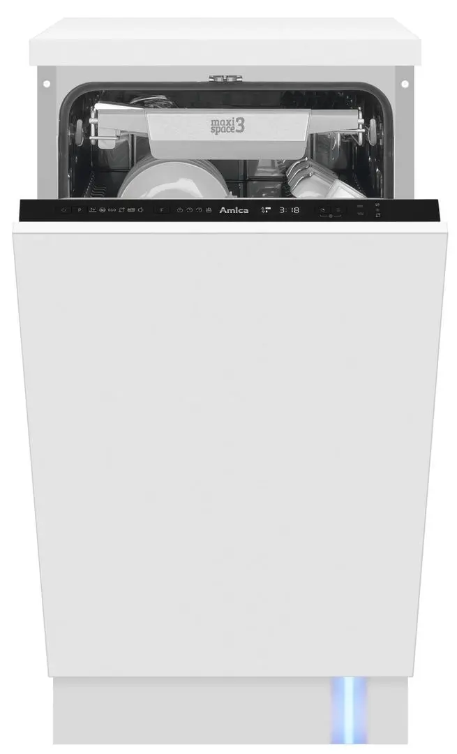 Mașină de spălat vase încorporabilă Amica DIM44D6EBOqH (White)
