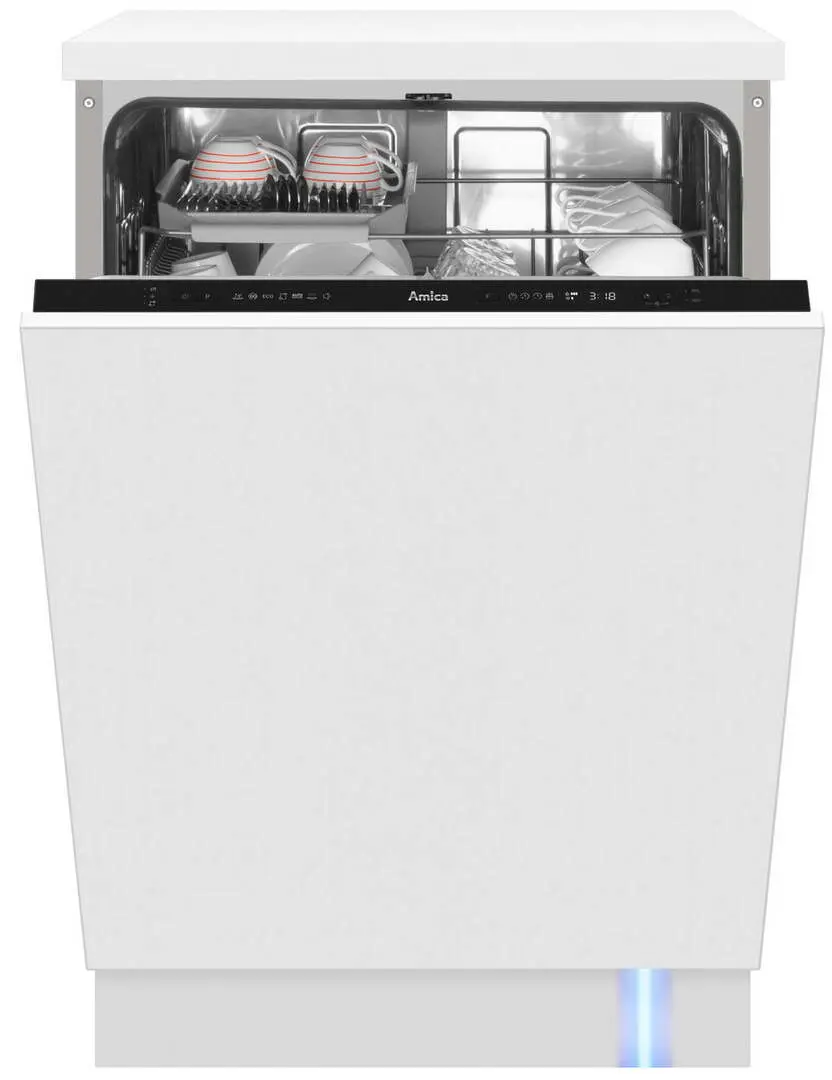 Встраиваемая посудомоечная машина Amica DIM62D7TBOqH (White)