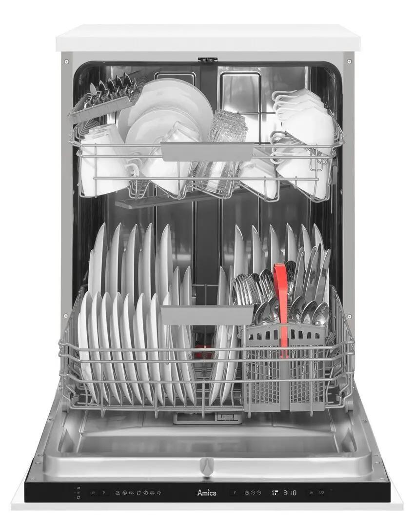 Masina de spalat vase incorporabila Amica DIM62E7qH (White) - 15