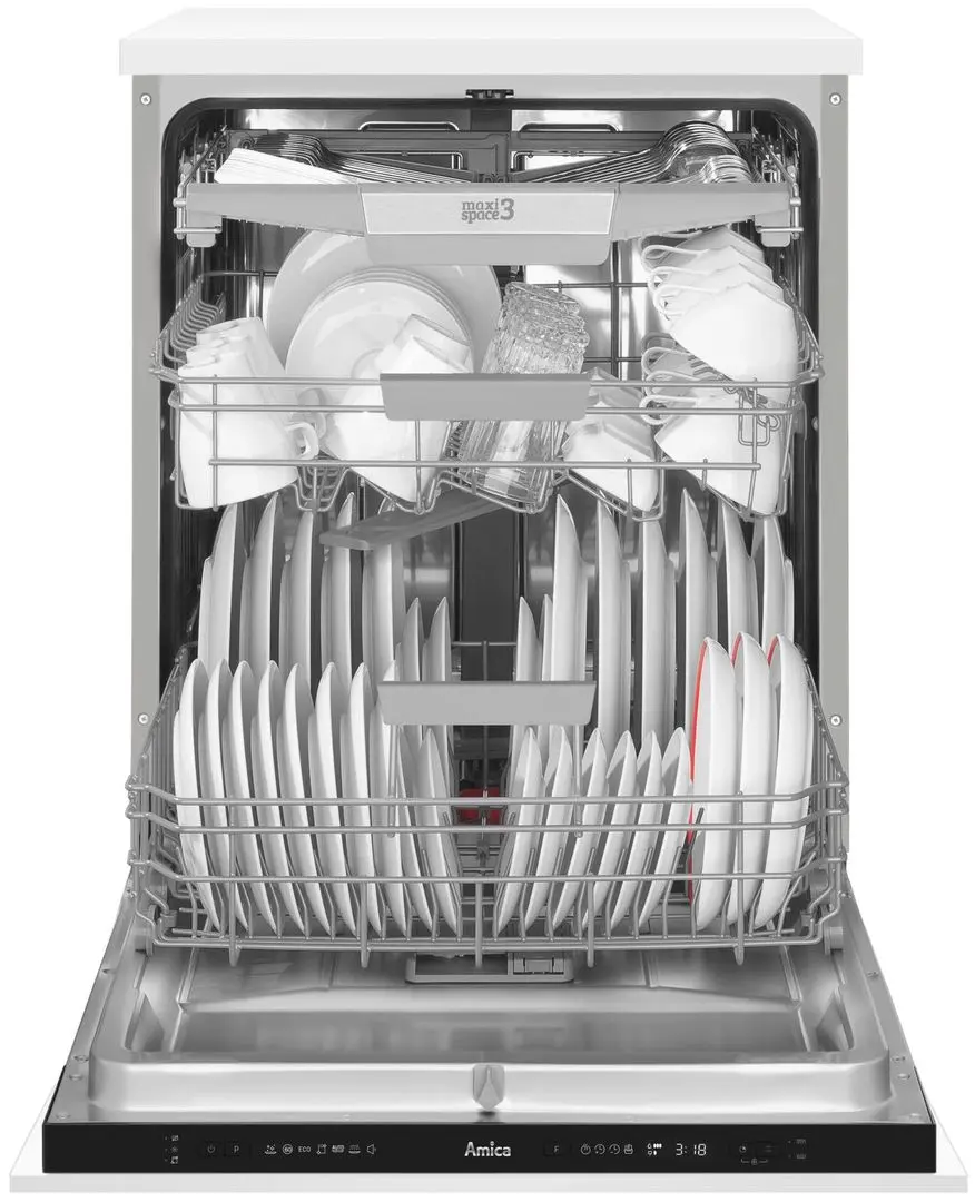 Masina de spalat vase incorporabila Amica DIM64C7EBOQH (White)