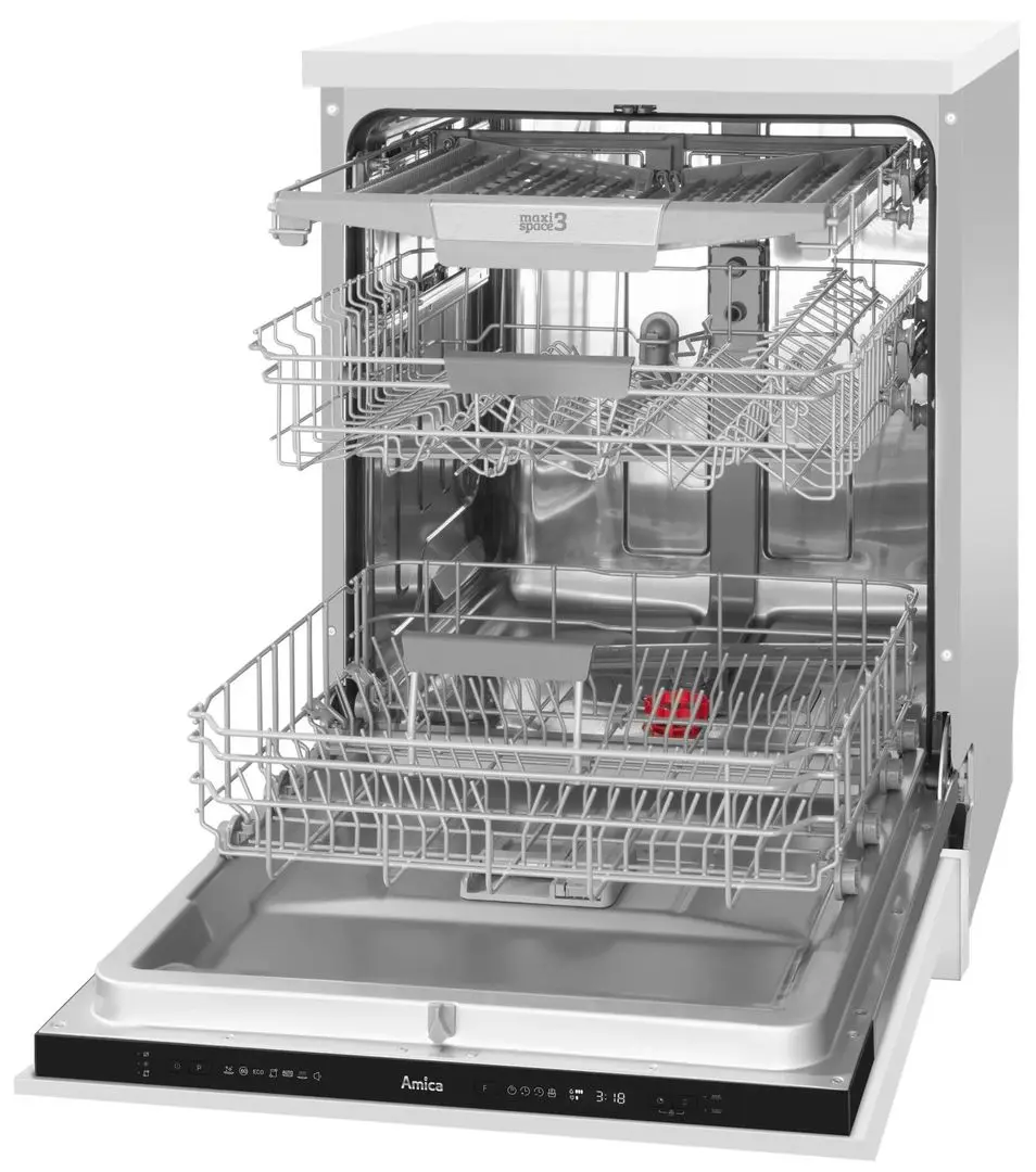 Masina de spalat vase incorporabila Amica DIM64C7EBOQH (White)