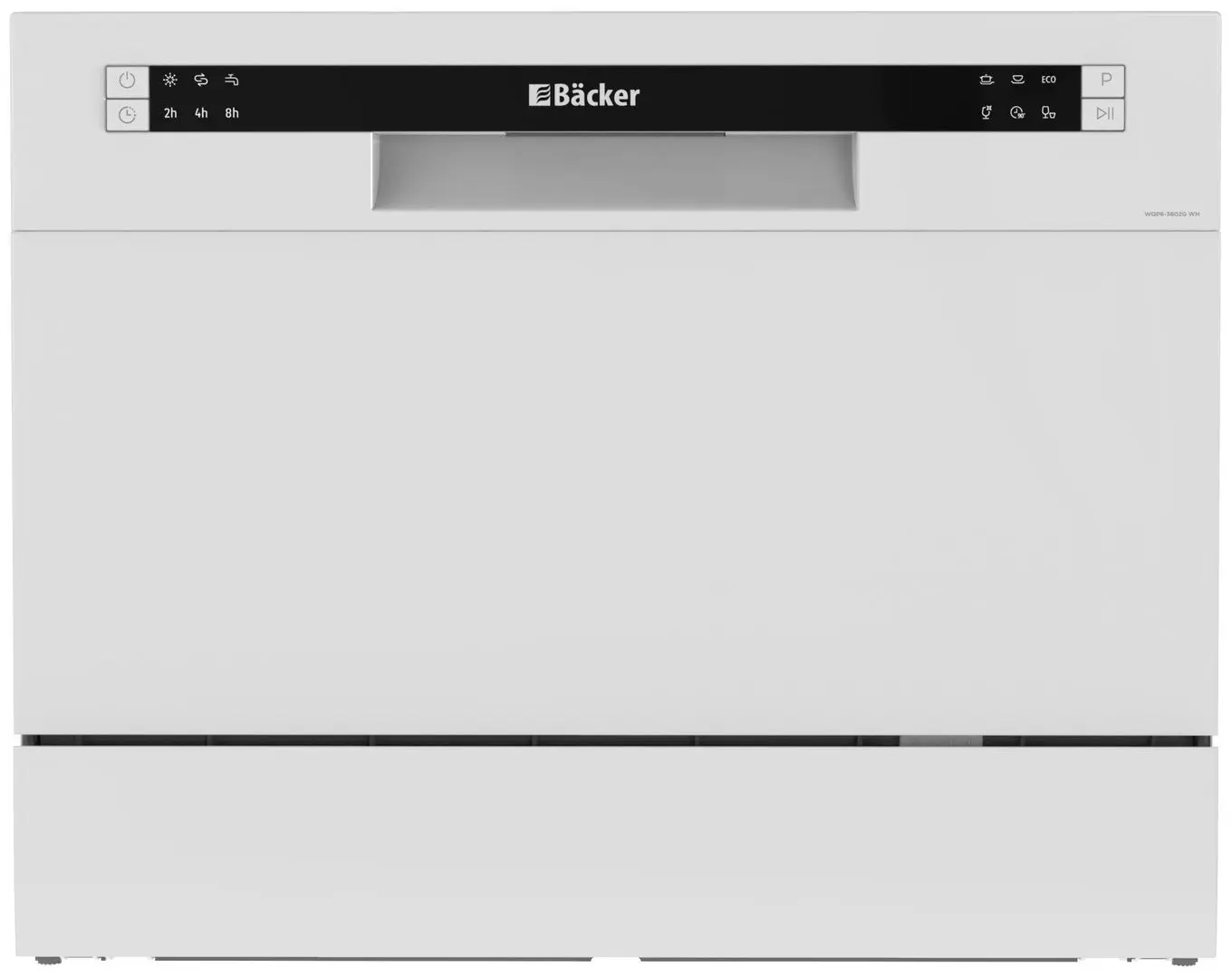 Посудомоечная машина Backer WQP6-3602G WH (White)