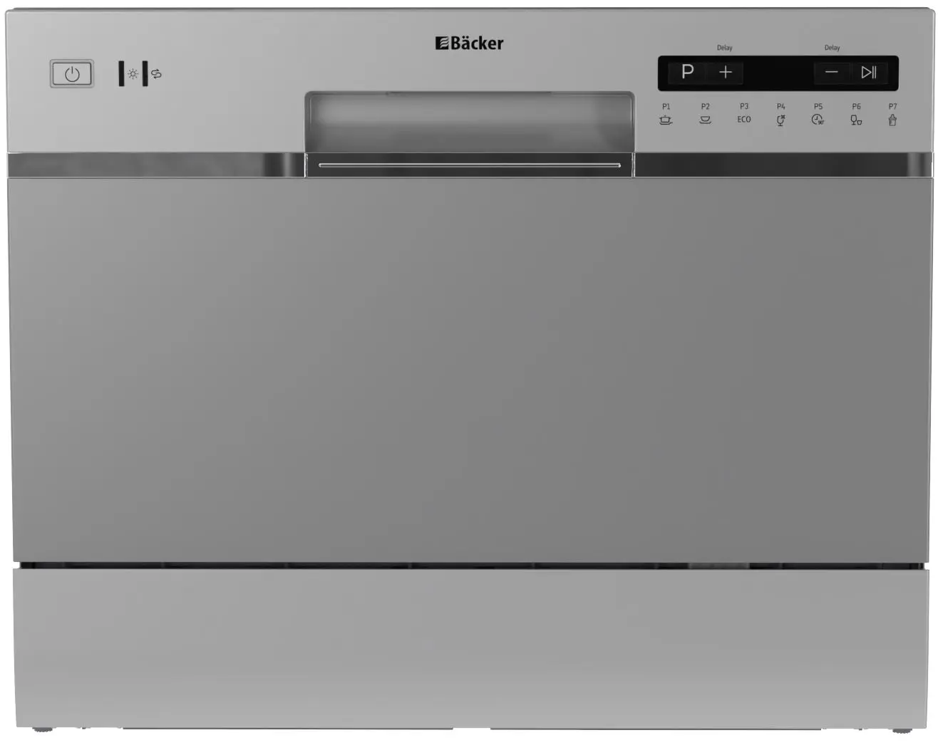 Masina de spalat vase Backer WQP6-3602I S (Silver)