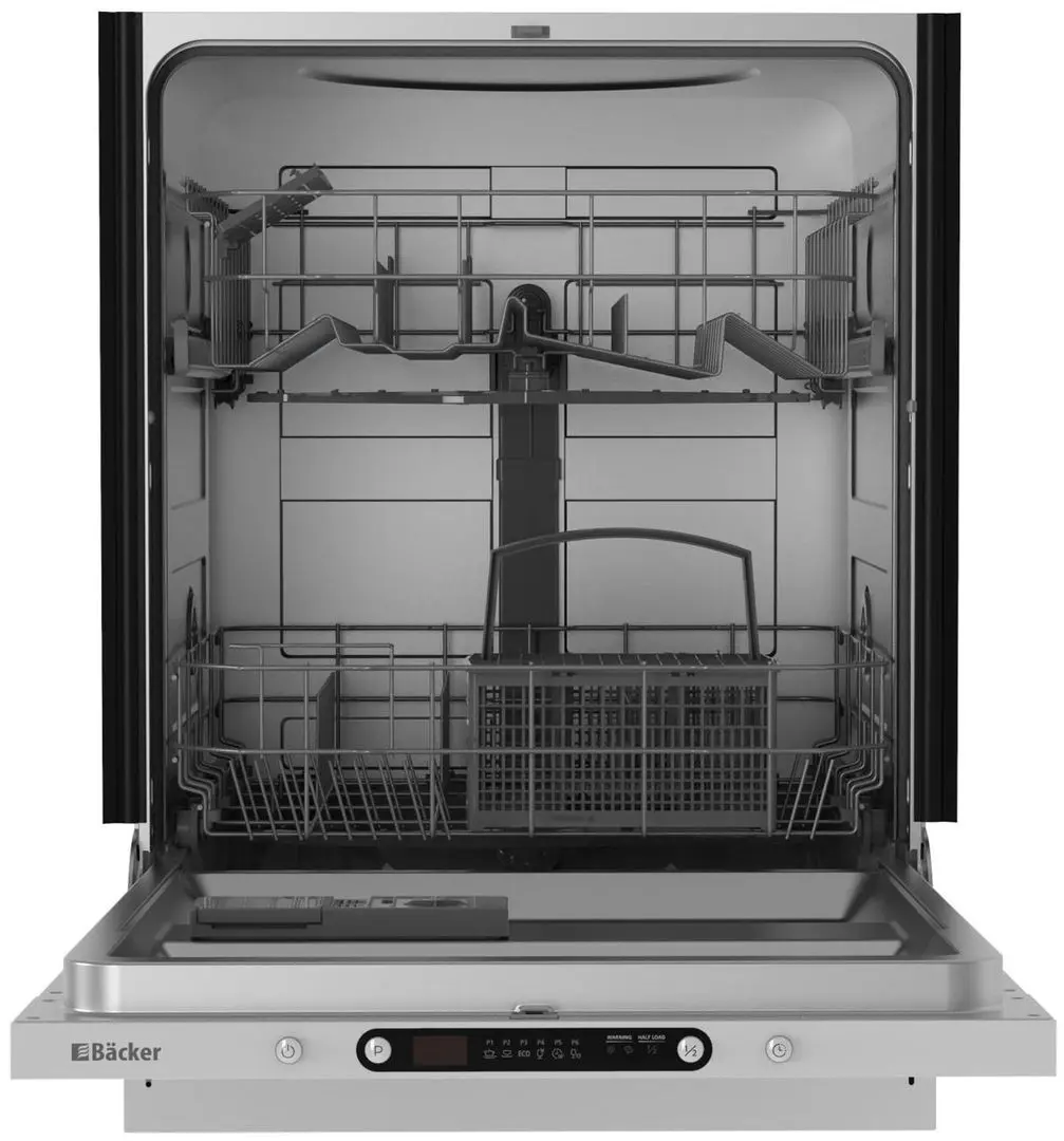 Masina de spalat vase incorporabila Backer WQP12-5315 (Inox)