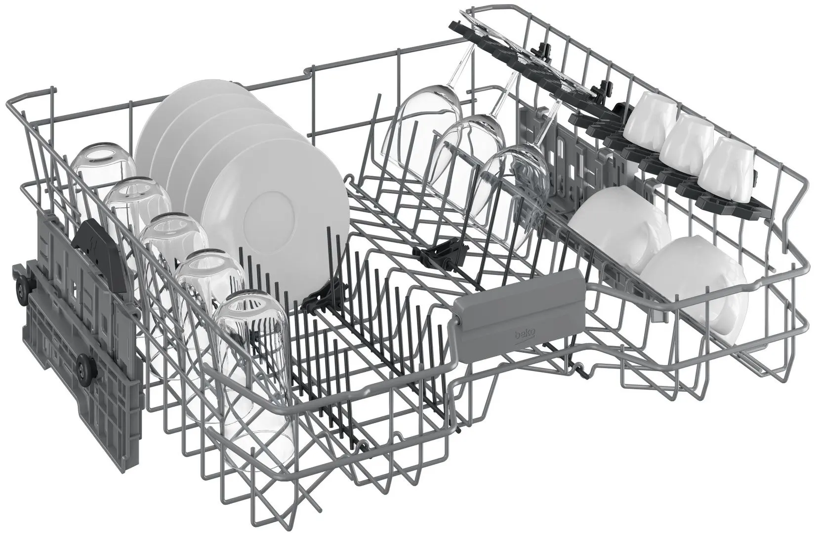 Masina de spalat vase incorporabila Beko BDIN38521Q (White)