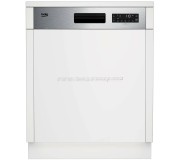 Встраиваемая посудомоечная машина Beko BDSN26430X (Silver)