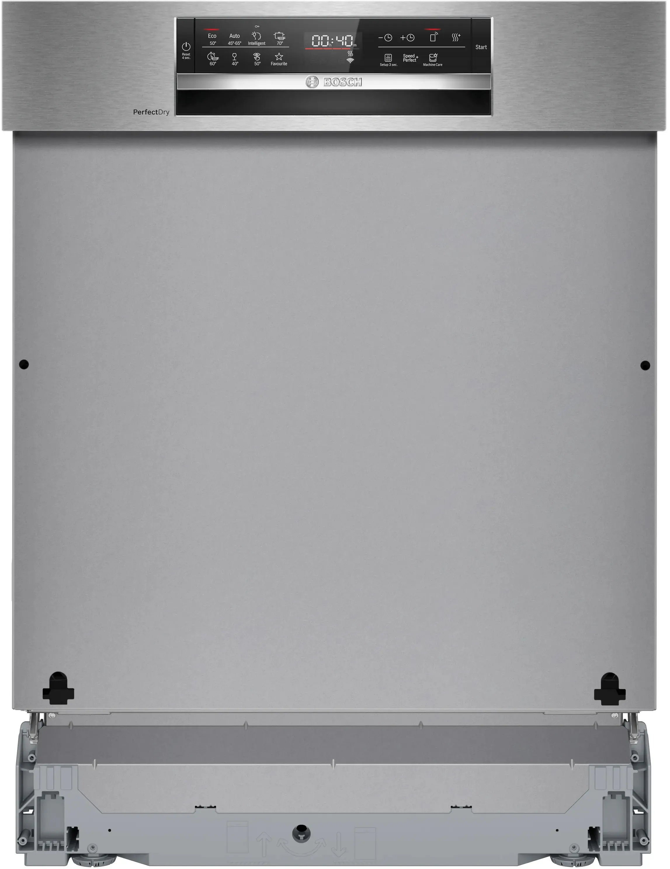 Полувстраиваемая посудомоечная машина Bosch SMI6ZCS16E (Inox) - 5