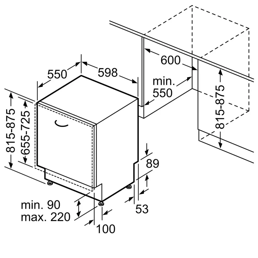 Посудомоечная машина Bosch SMD6ECX12E (White)