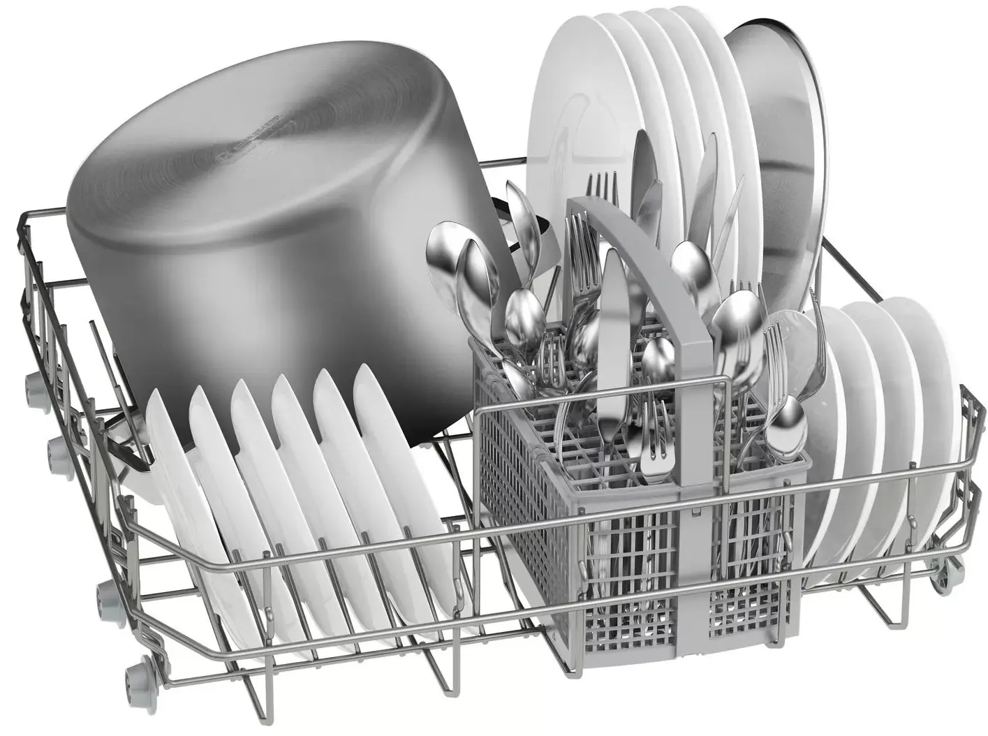 Посудомоечная машина Bosch SMS25AI05E (Silver/Inox)