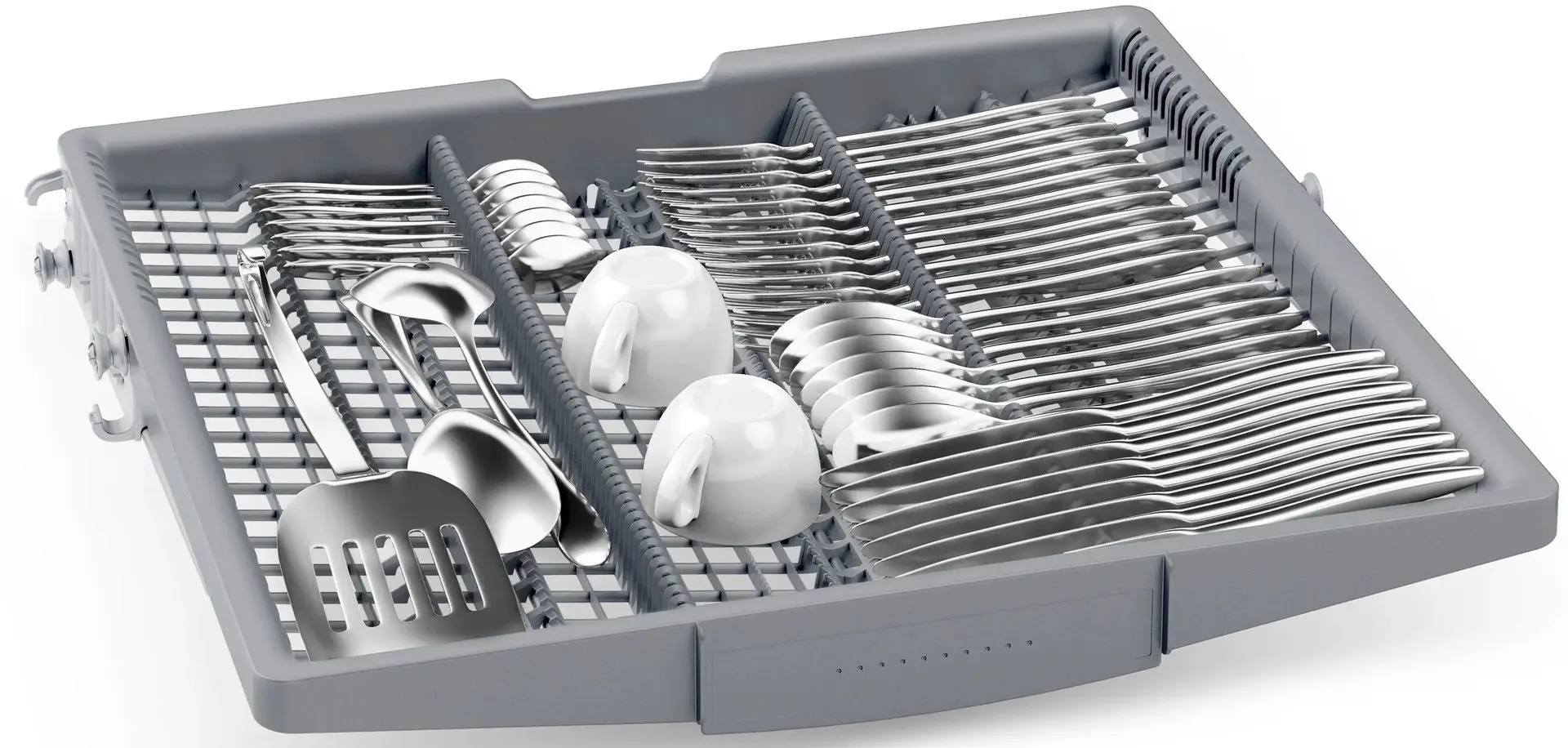 Masina de spalat vase Bosch SMS4HVI32E (Inox) - 4