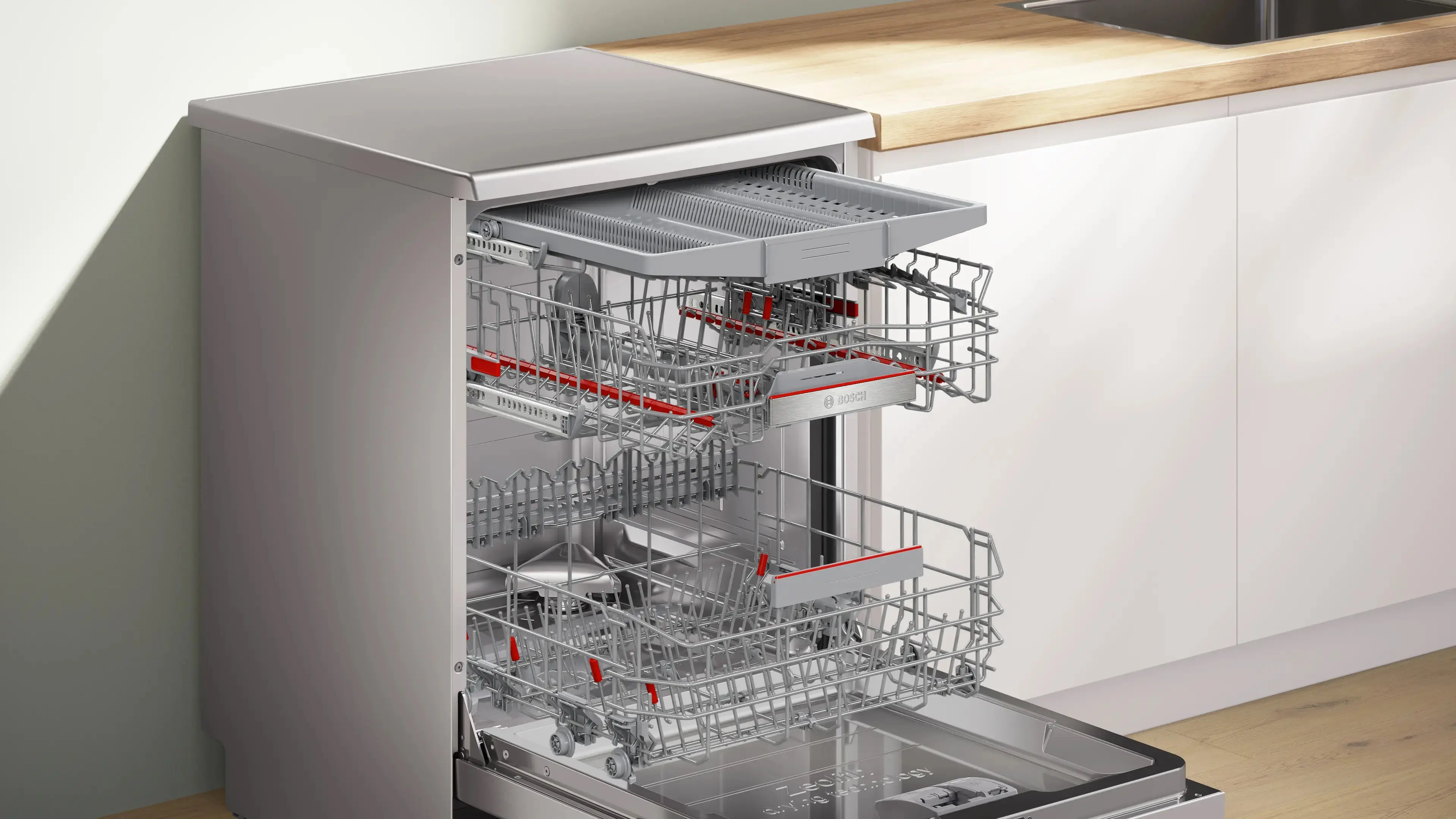 Посудомоечная машина Bosch SMS6ZCI16E (Silver) - 4